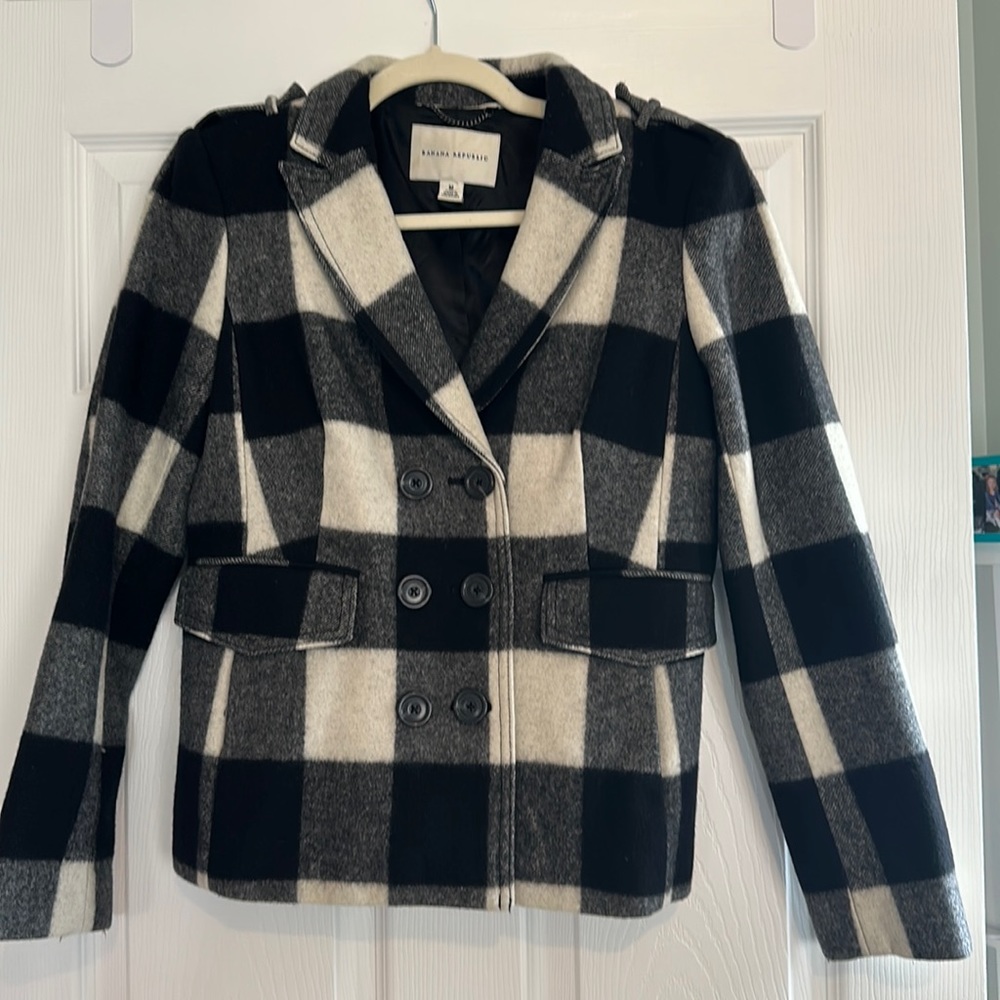 Banana Republic pea coat size M